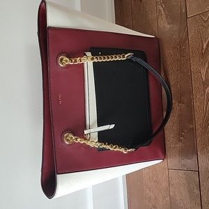 Aldo tote bag-bordo